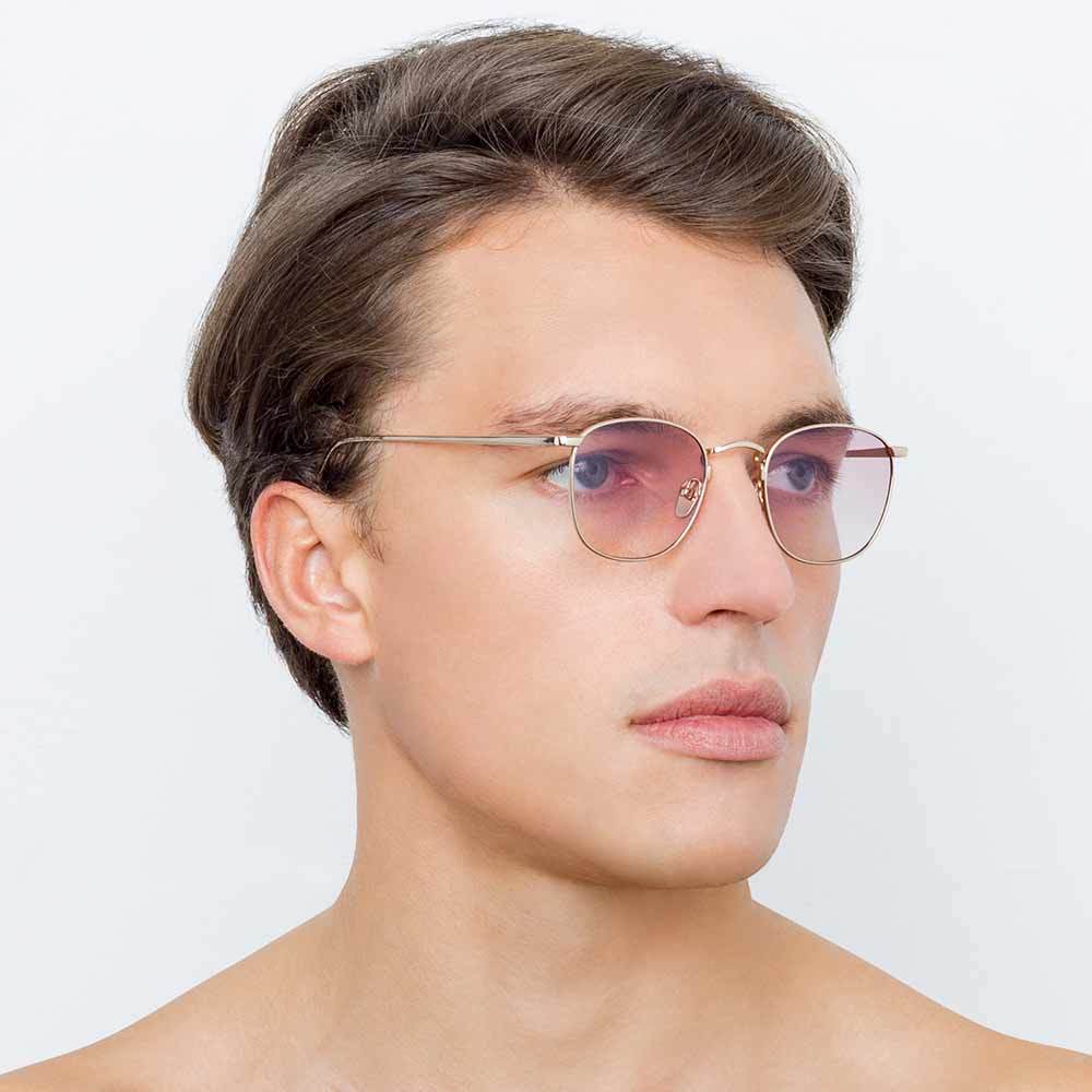 Color_LFL479C15SUN - Linda Farrow Simon C15 Square Sunglasses