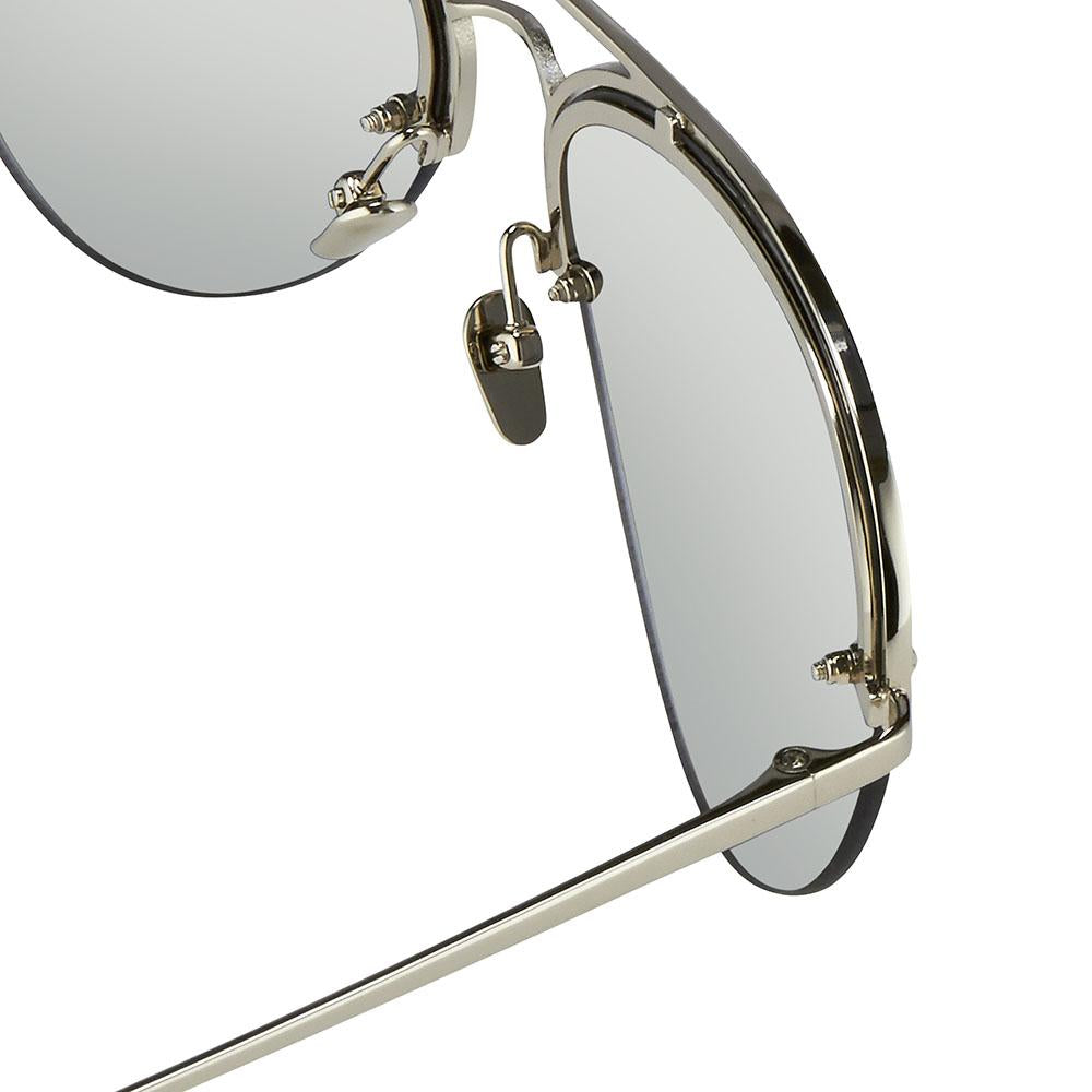 Color_LFL543C2SUN - Linda Farrow 543 C2 Aviator Sunglasses