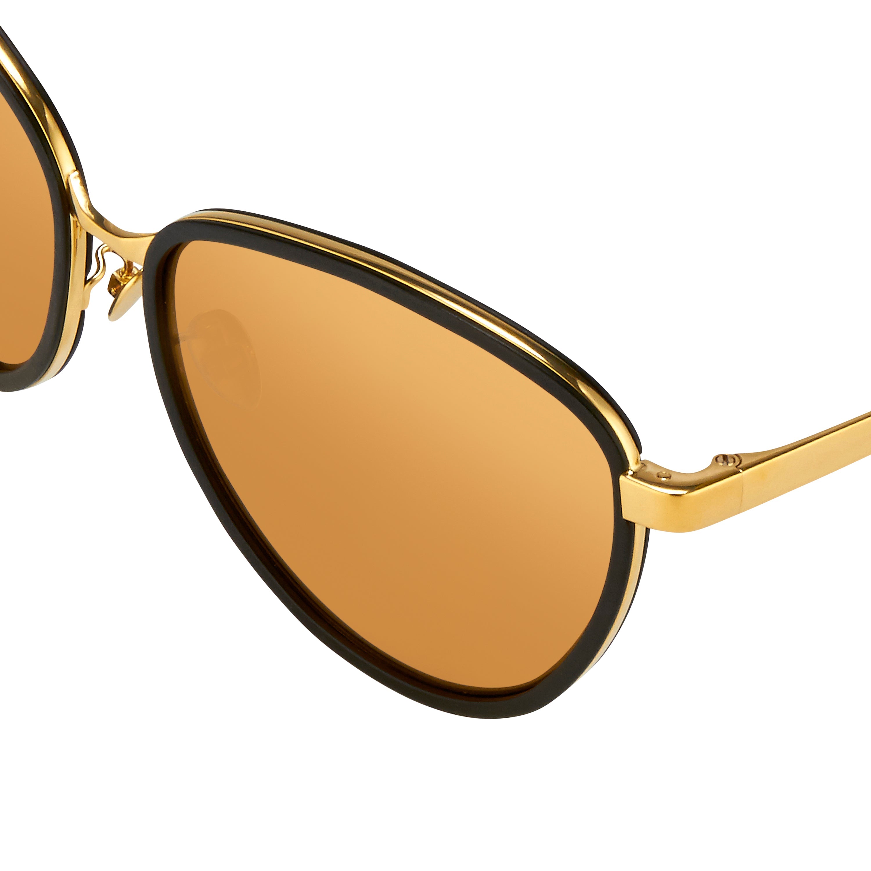 Color_LFL550C1SUN - Linda Farrow 550 C1 Oversized Sunglasses
