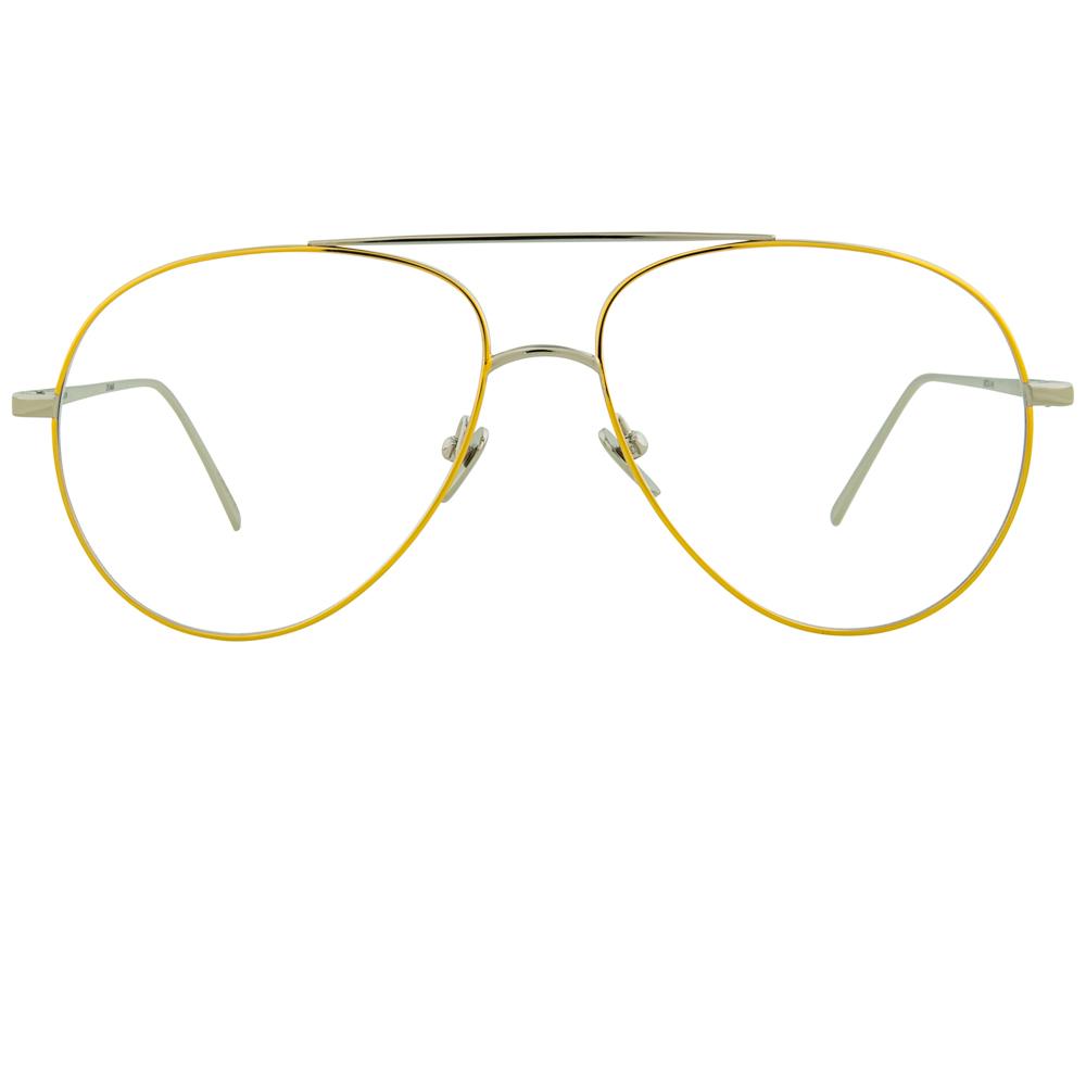 Color_LFL666C8OPT - Linda Farrow 666 C8 Aviator Optical Frame