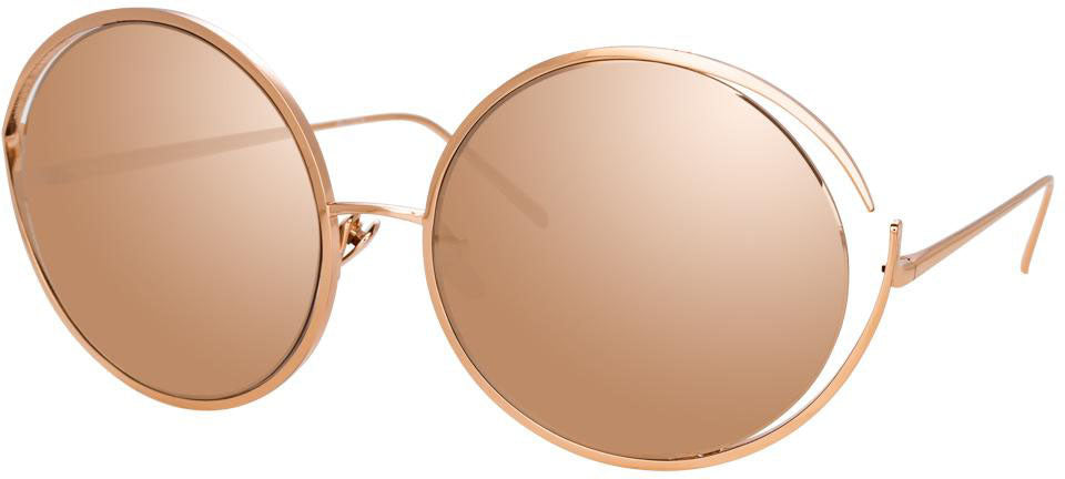 Color_LFL680C3SUN - Linda Farrow 680 C3 Round Sunglasses