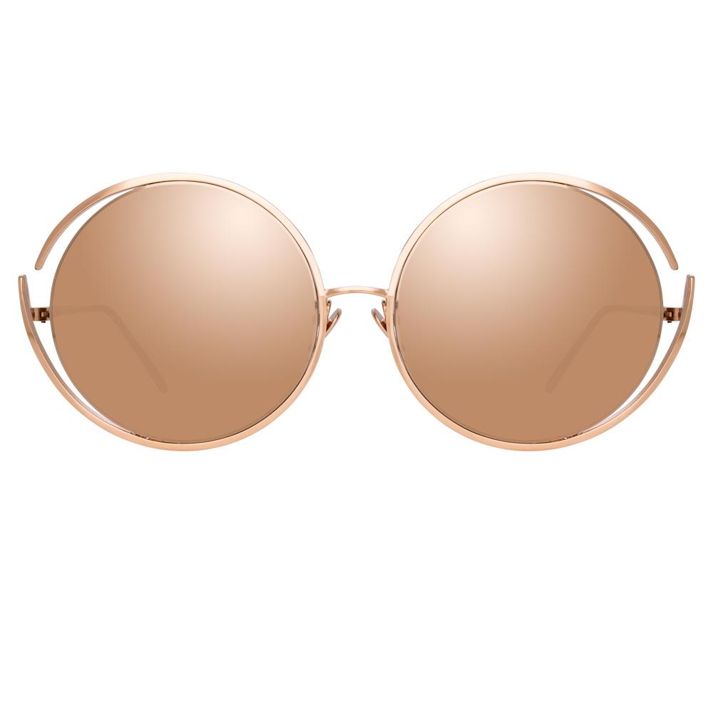 Color_LFL680C3SUN - Linda Farrow 680 C3 Round Sunglasses