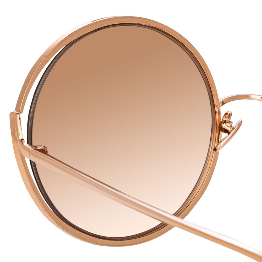 Color_LFL680C3SUN - Linda Farrow 680 C3 Round Sunglasses