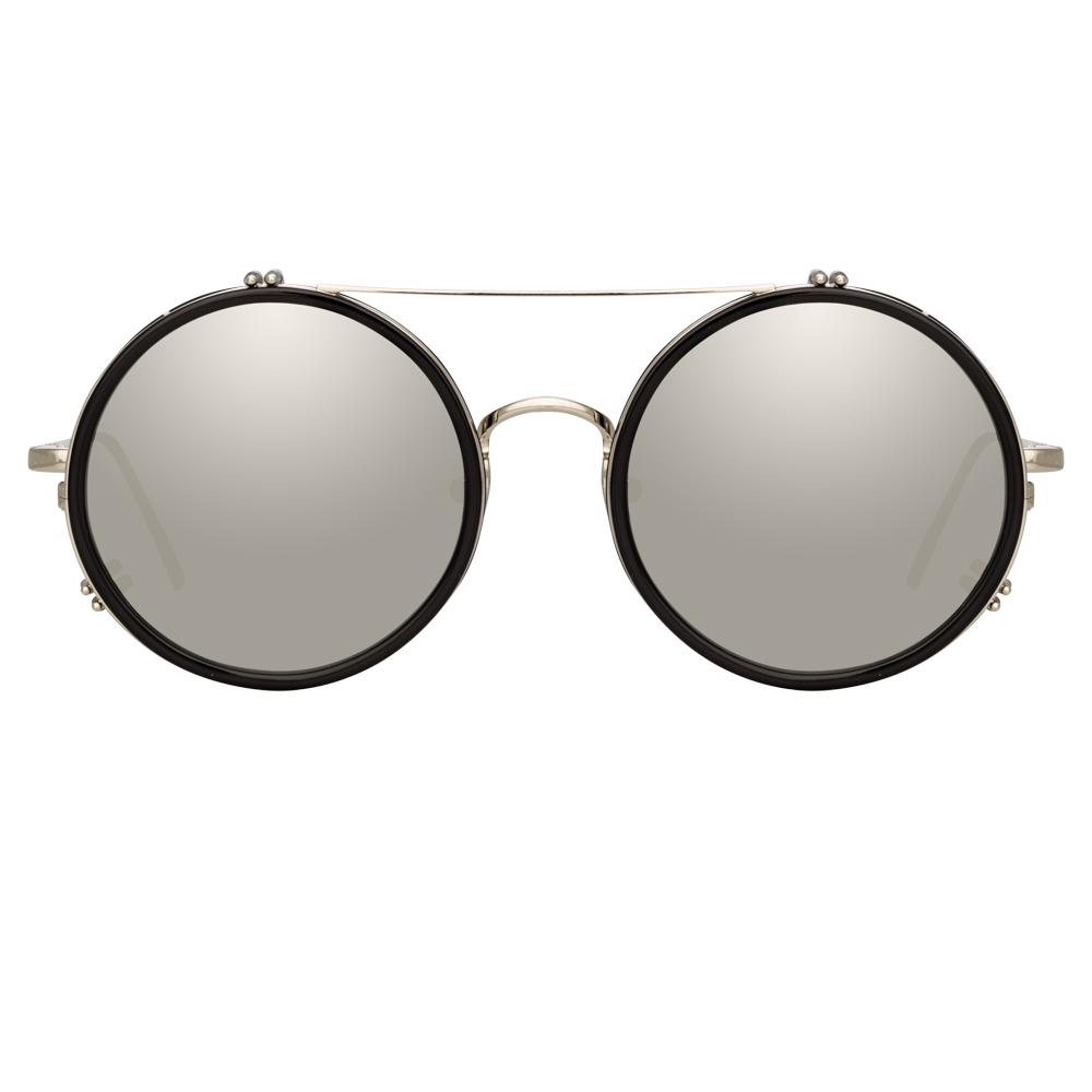 Color_LFL741C4SUN - Linda Farrow Rose C4 Round Sunglasses