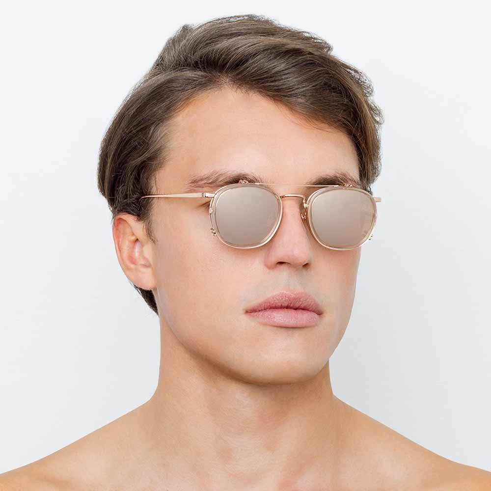 Color_LFL743C6SUN - Linda Farrow Tomasi C6 Oval Sunglasses