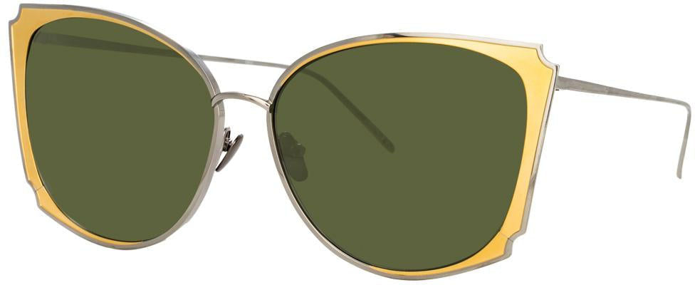 Color_LFL762C1SUN - Linda Farrow Tahra C1 Cat Eye Sunglasses