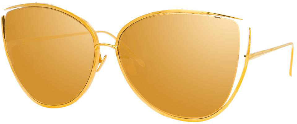 Color_LFL774C1SUN - Linda Farrow Jamila C1 Cat Eye Sunglasses