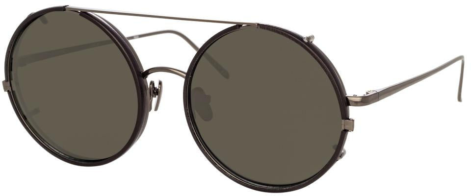 Color_LFL782C3SUN - Linda Farrow Dalal C3 Round Sunglasses