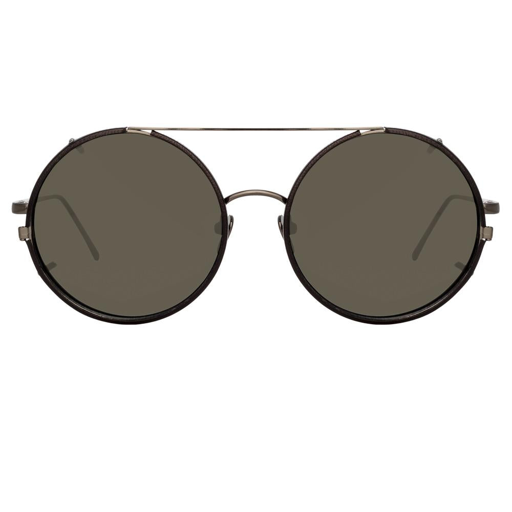 Color_LFL782C3SUN - Linda Farrow Dalal C3 Round Sunglasses