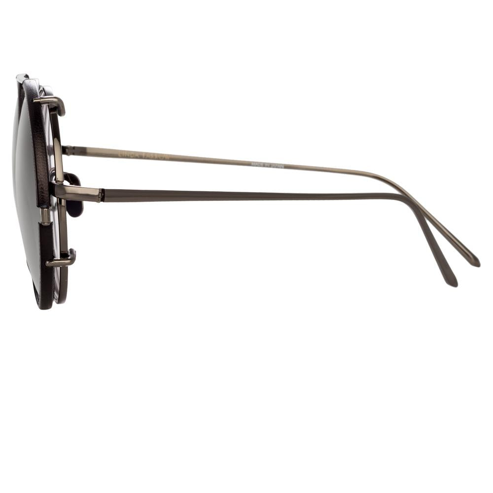 Color_LFL782C3SUN - Linda Farrow Dalal C3 Round Sunglasses