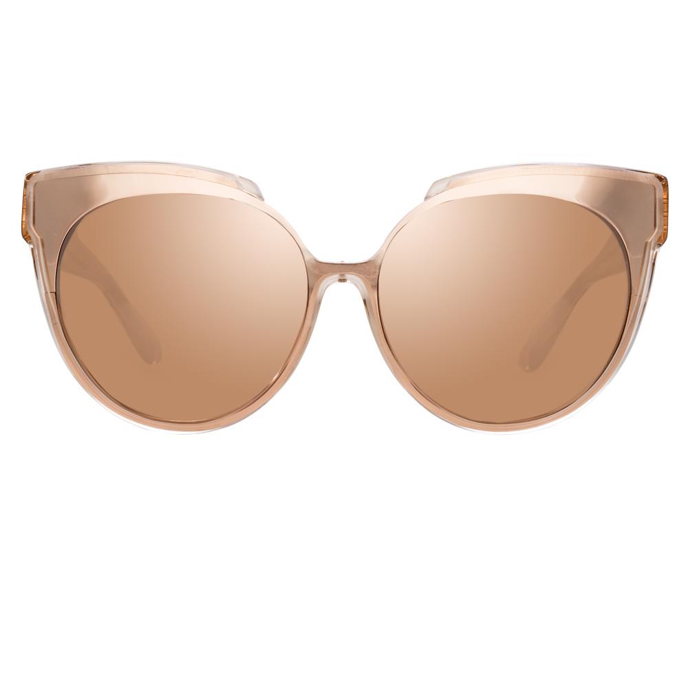 Color_LFL790C4SUN - Linda Farrow Sami C4 Oversized Sunglasses