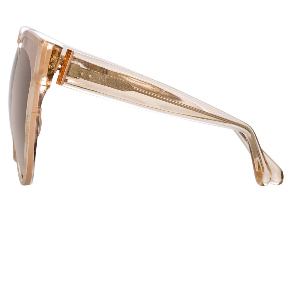 Color_LFL790C4SUN - Linda Farrow Sami C4 Oversized Sunglasses