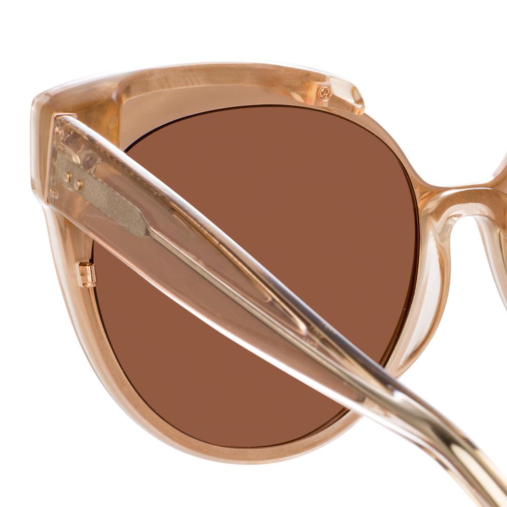 Color_LFL790C4SUN - Linda Farrow Sami C4 Oversized Sunglasses