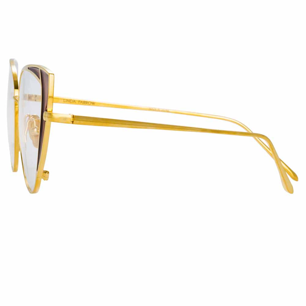 Color_LFL855C12OPT - Linda Farrow Des Vouex C12 Cat Eye Optical Frame