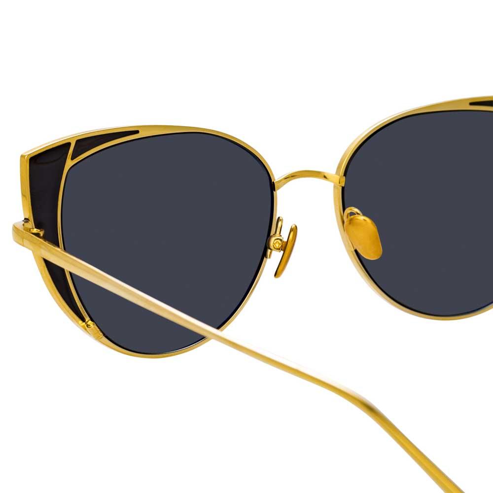 Color_LFL855C1SUN - Linda Farrow Des Vouex C1 Cat Eye Sunglasses