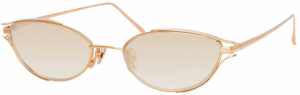 Color_LFL947C4SUN - Linda Farrow Violet C4 Cat Eye Sunglasses