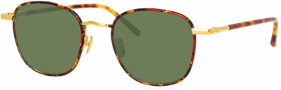 Color_LFL953C2SUN - Linda Farrow Trouper C2 Square Sunglasses