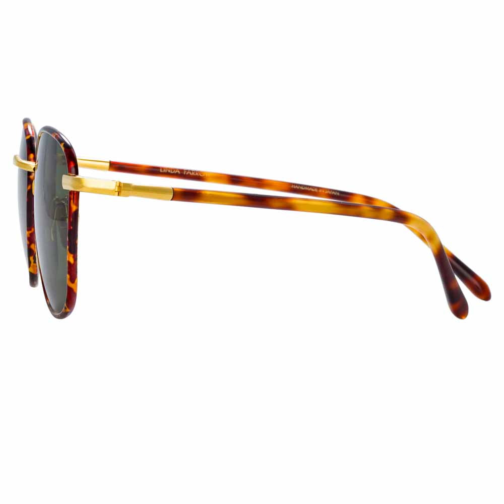 Color_LFL953C2SUN - Linda Farrow Trouper C2 Square Sunglasses