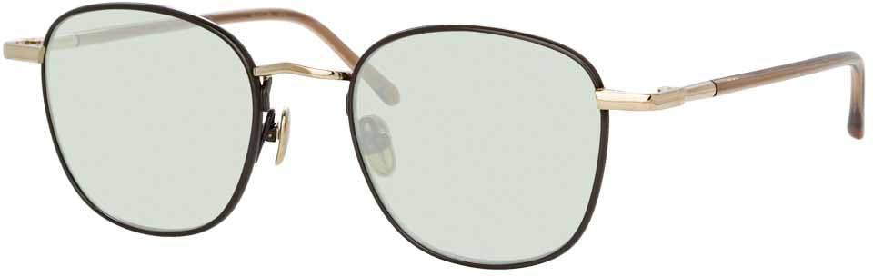 Color_LFL953C6SUN - Linda Farrow Trouper C6 Square Sunglasses