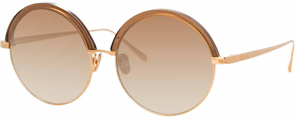 Color_LFL966C7SUN - Linda Farrow Annie C7 Round Sunglasses