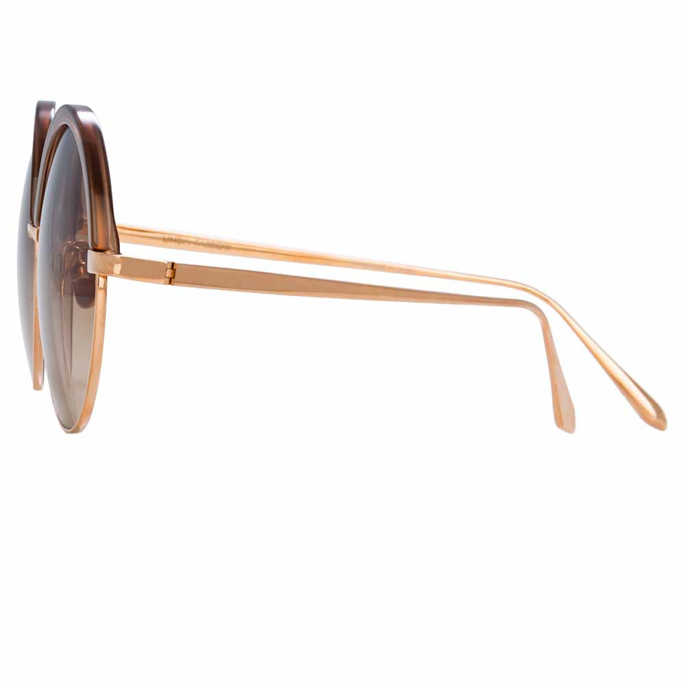 Color_LFL966C7SUN - Linda Farrow Annie C7 Round Sunglasses