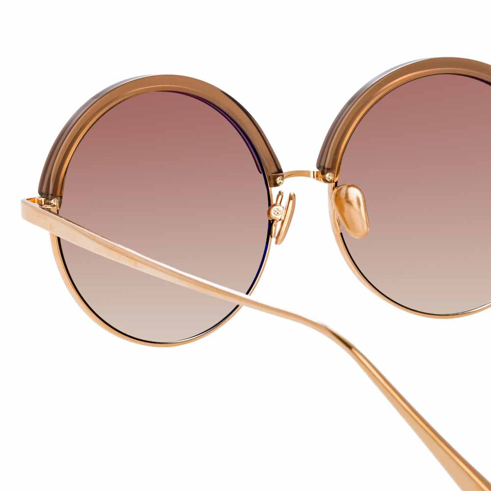 Color_LFL966C7SUN - Linda Farrow Annie C7 Round Sunglasses