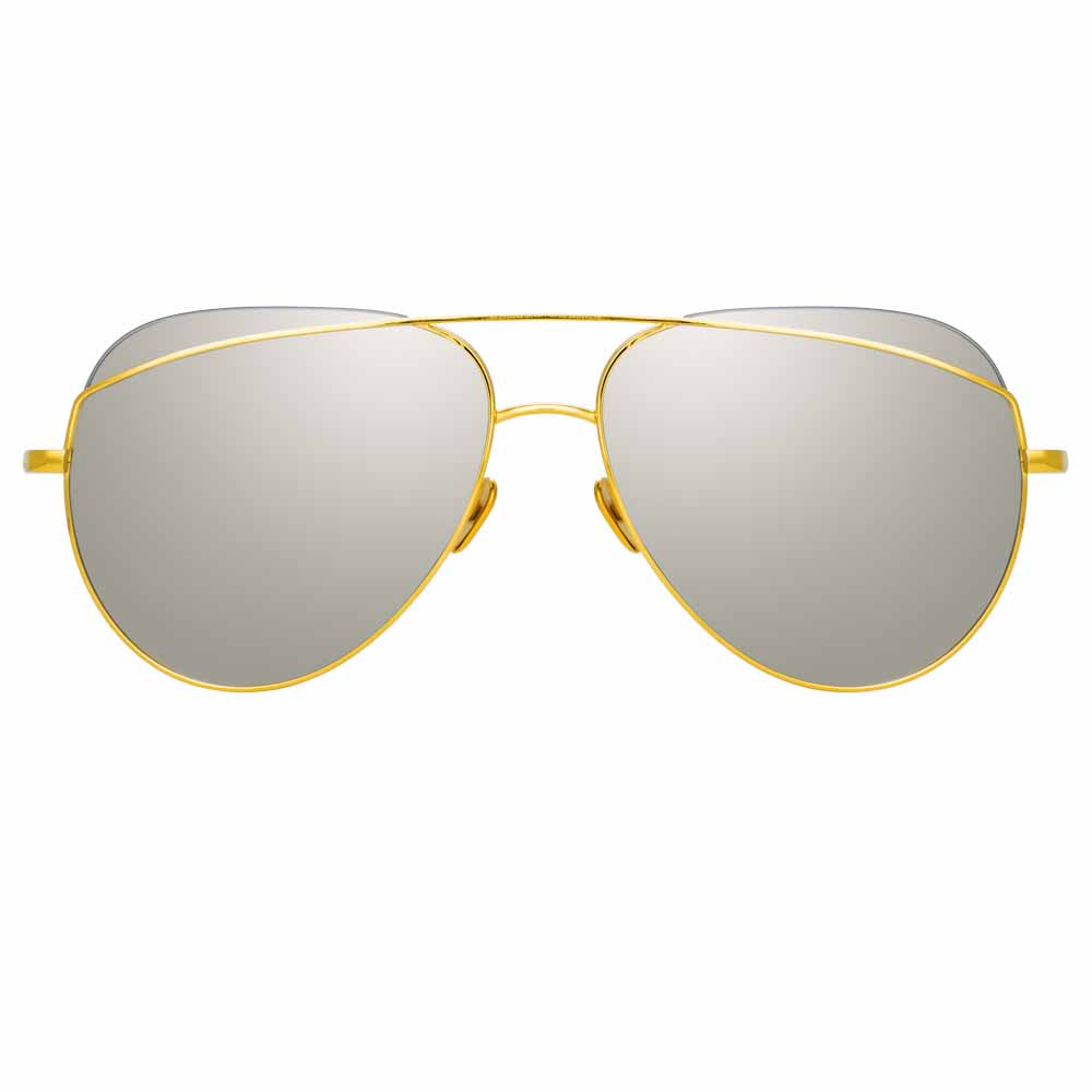Color_LFL975C1SUN - Linda Farrow Colt C1 Aviator Sunglasses