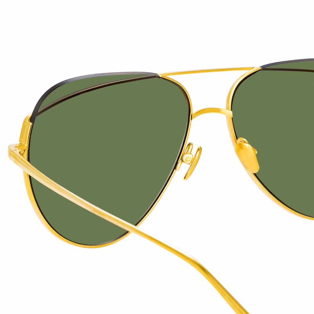 Color_LFL975C1SUN - Linda Farrow Colt C1 Aviator Sunglasses