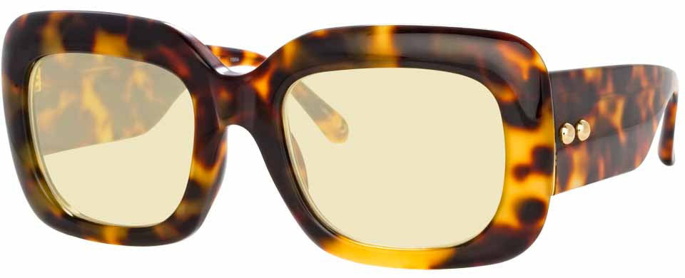 Color_LFL995C2SUN - Linda Farrow Lavinia C2 Rectangular Sunglasses