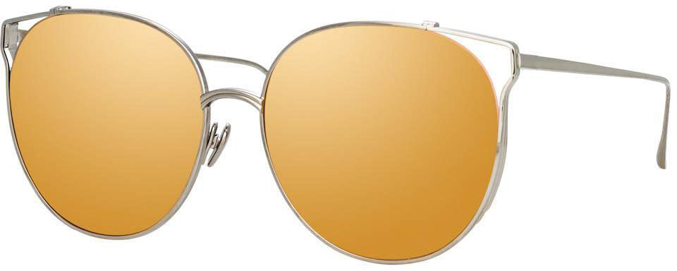 Color_LFL996C2SUN - Joanna Oversized Sunglasses in White Gold and Silver