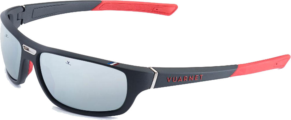 Color_VL191800121123 - Noir mat- Rouge SILVER FLASH