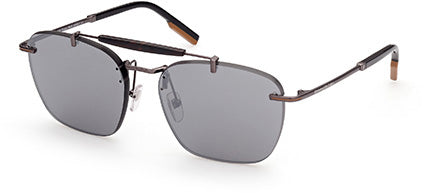 Color_09E - Matte Gunmetal / Brown