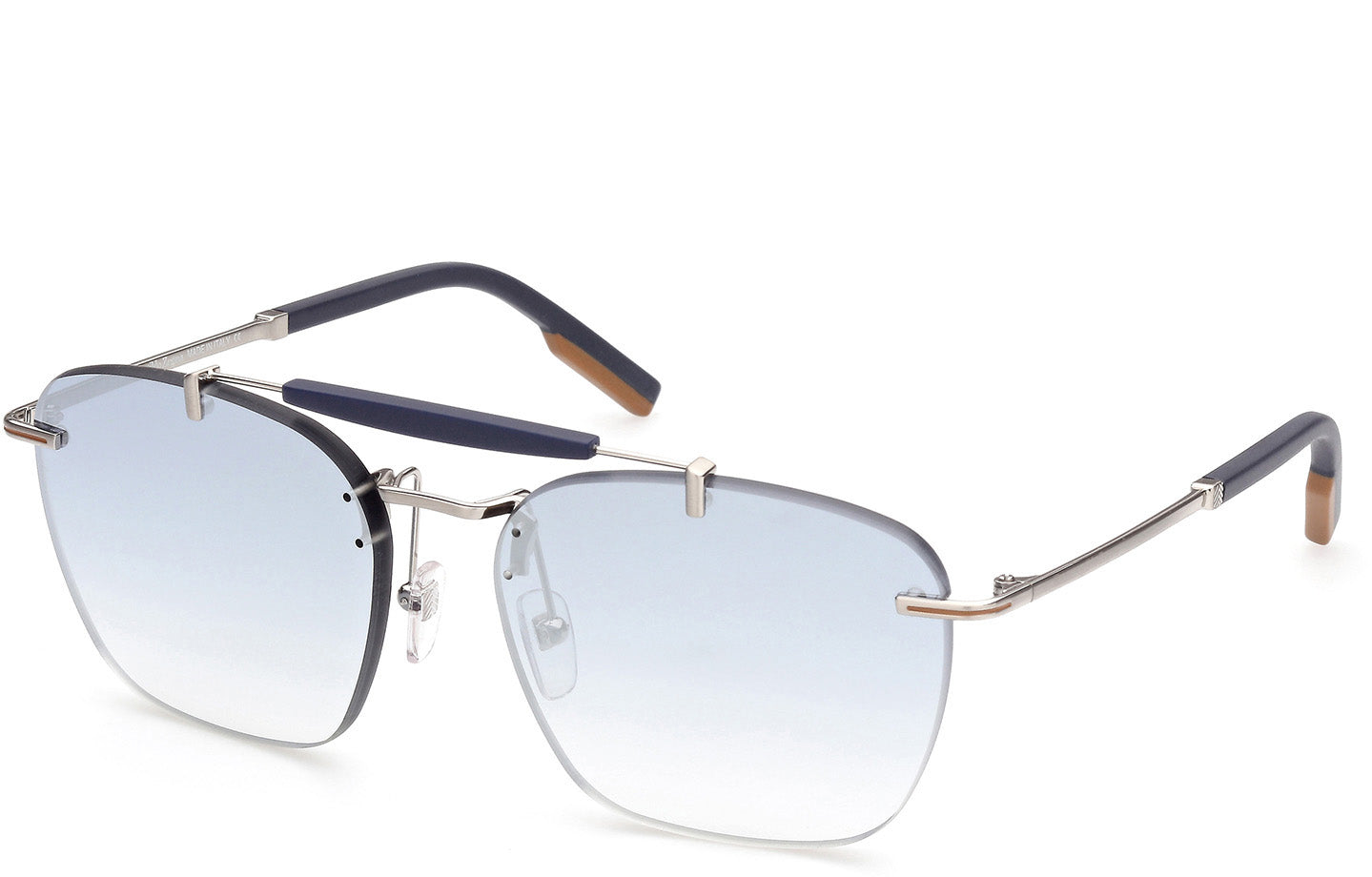 Color_16X - Shiny Palladium / Blue Mirror