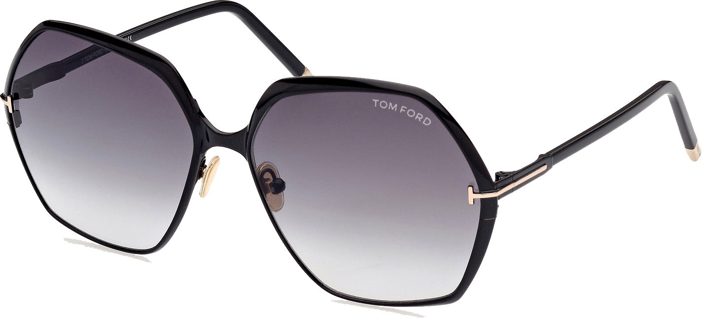 Color_01B - Shiny Black / Gradient Smoke