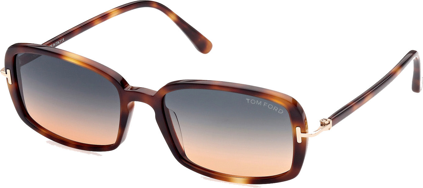 Color_53P - Blonde Havana / Gradient Green