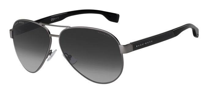 Color_R80-SEMIMATTEDARKRUTHENIUM/WJ-GREYSHADEDPOLARIZED - MATTE DARK RUTHENIUM - GREY SHADED POLARIZED