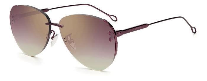 Color_LHF-BURGUNDY/YK - BURGUNDY - GOLD MIRROR ON BURGUNDY SHADED