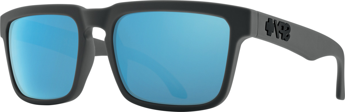 Color_6700000000070 - Soft Matte Dark Gray - Happy Gray Green Polar with Light Blue Spectra Mirror
