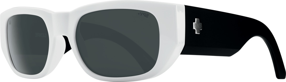 Color_6700000000137 - White Matte Black - Happy Gray with Black Mirror