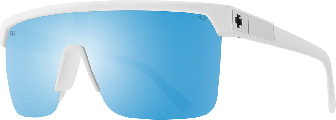 Color_6700000000183 - Matte White - Happy Boost Bronze Polar Ice Blue Spectra Mirror