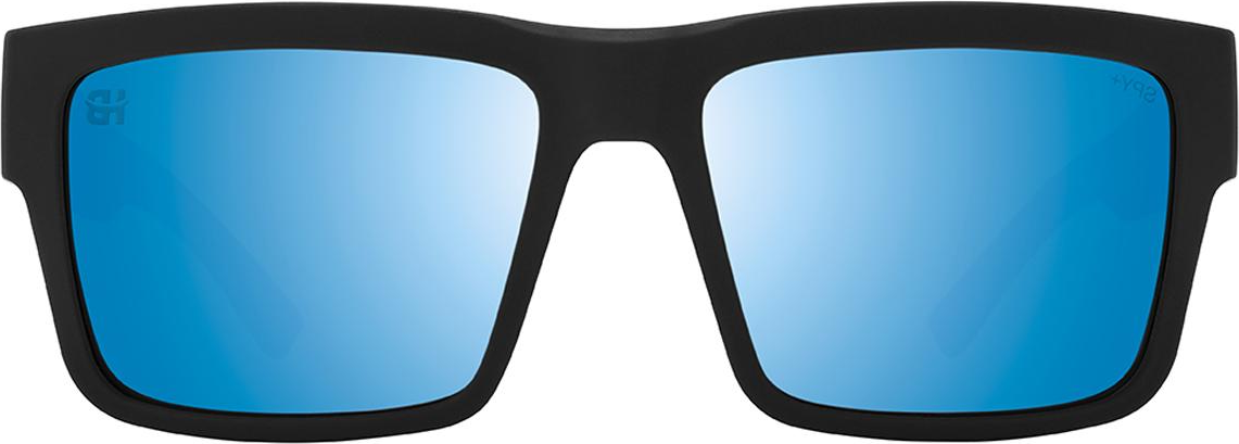 Color_6700000000206 - Soft matte Black - Happy Boost Polar Ice Blue Mirror