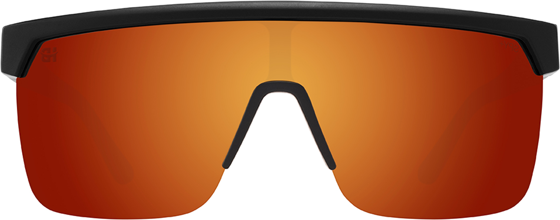 Color_6700000000209 - Matte Black - Happy Boost Polar Orange Mirror