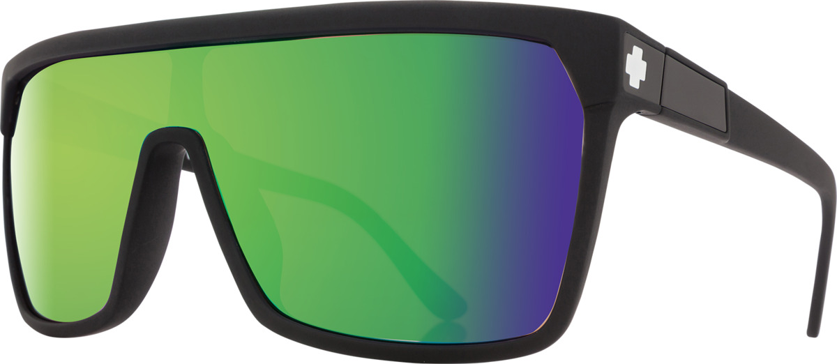 Color_670323374225 - Matte Black - Happy Bronze with Green Spectra Mirror