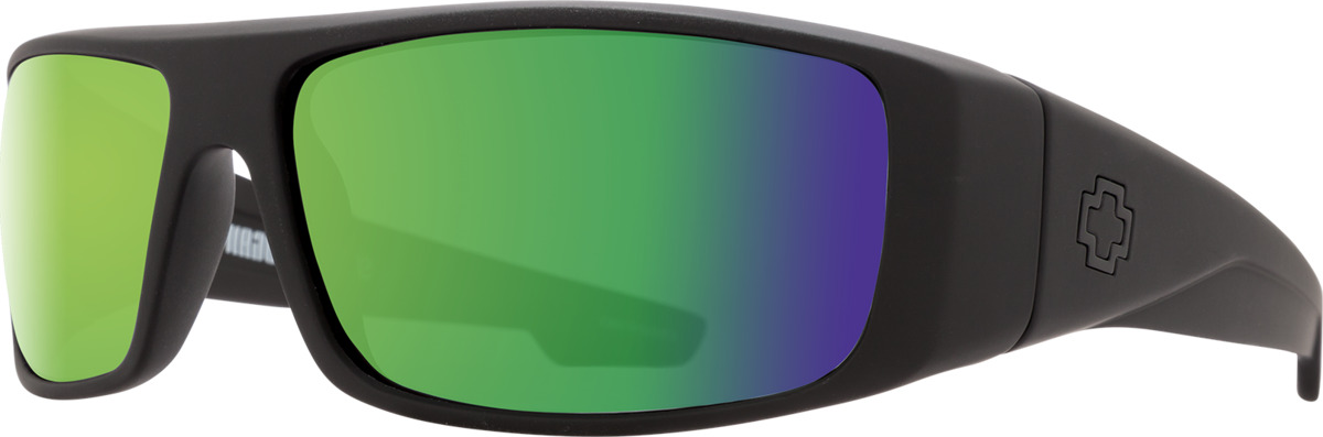 Color_670939374861 - Black Matte - HD Plus Bronze Polar with Green Spectra Mirror