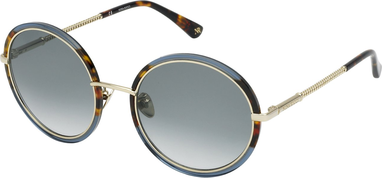 Color_01EJ - Trasparent Blue+dark Havana