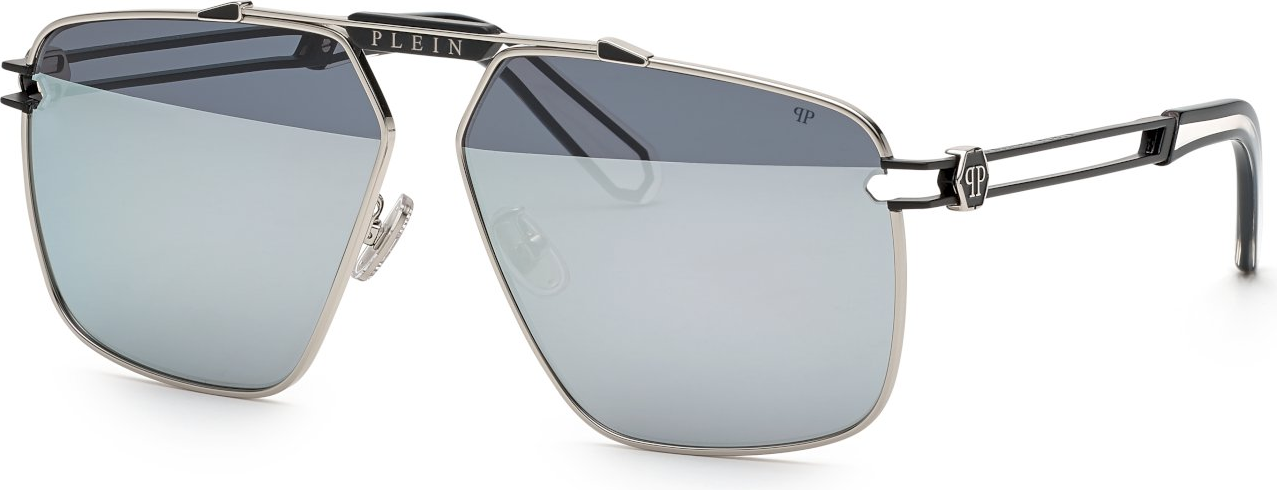 Color_K07X - SHINY PALLADIUM W/SEMI MATT BLACK PARTS / SMOKE/MIRROR SILVER