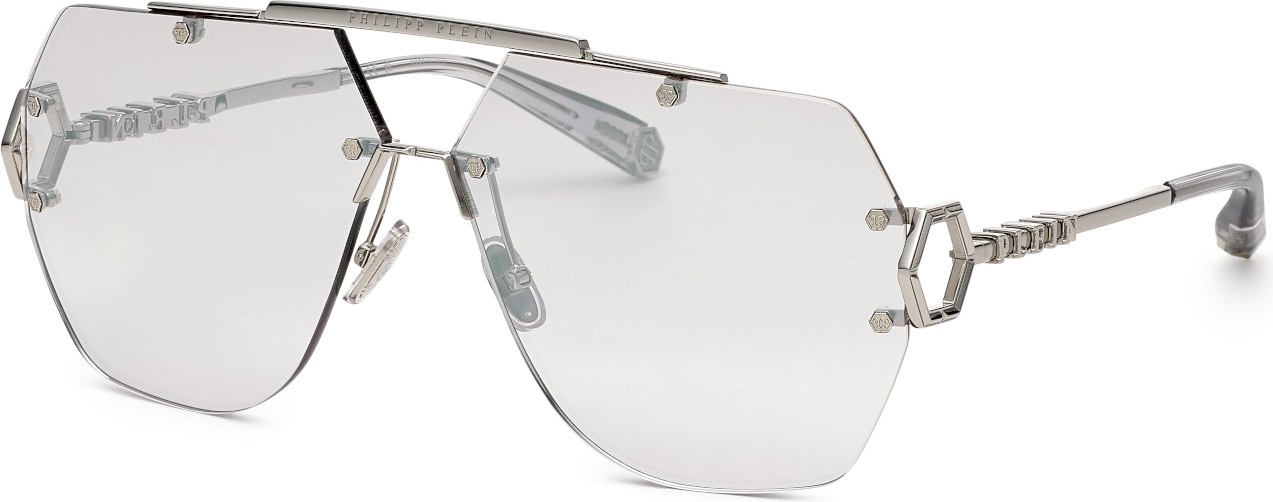 Color_579F - SHINY PALLADIUM / SMOKE/DEG.MIRROR SILVER - PHOTOCROMIC