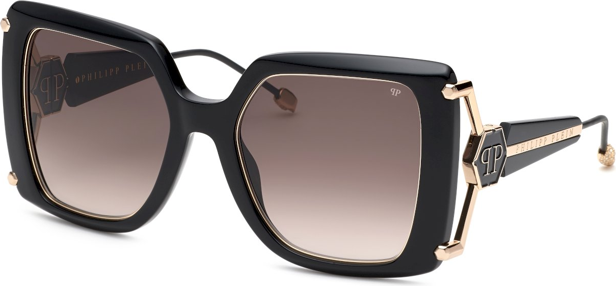 Color_0700 - SHINY BLACK / BROWN GRADIENT PINK