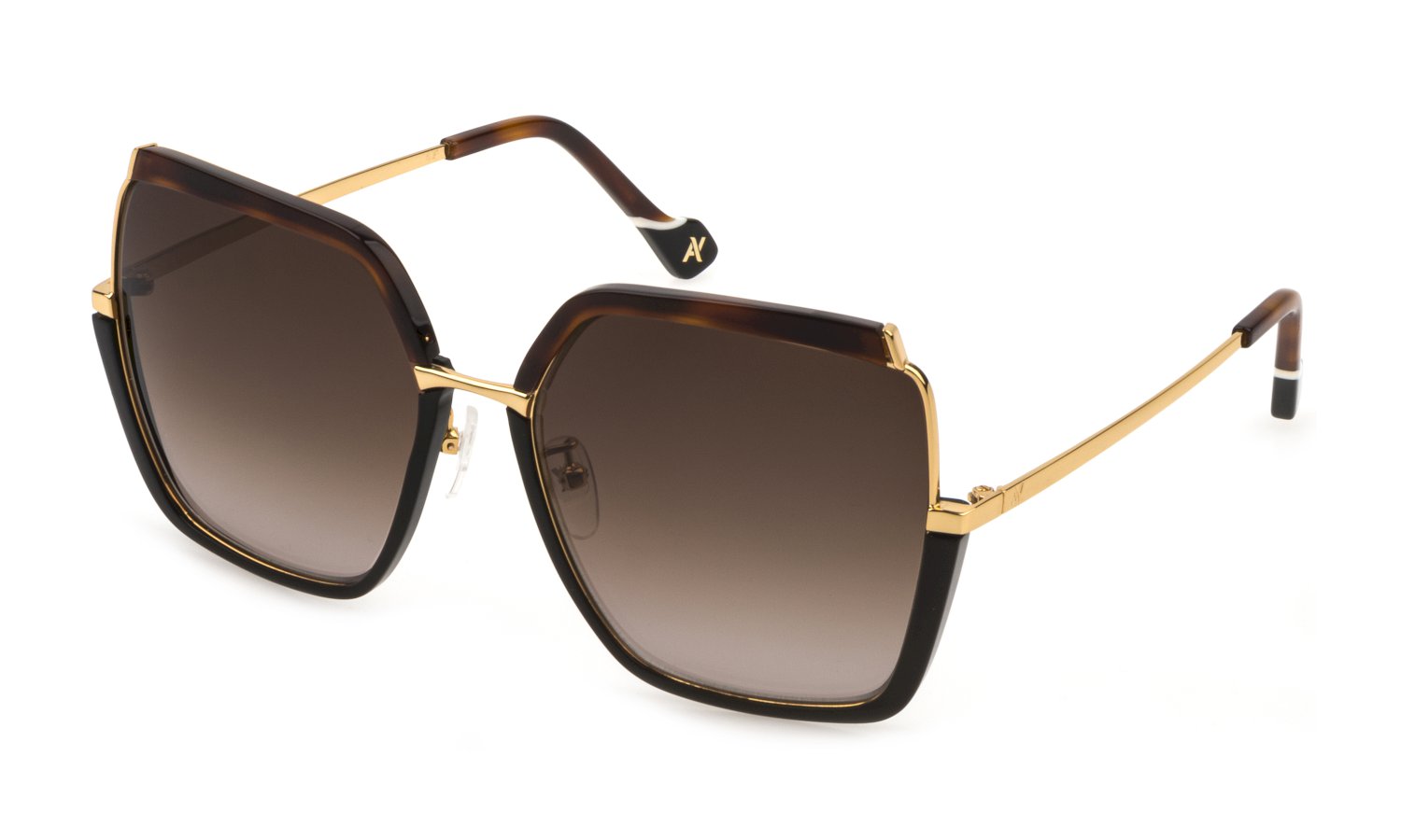 Color_0H29 - Shiny Rose Gold W/yellow/brown Havana P