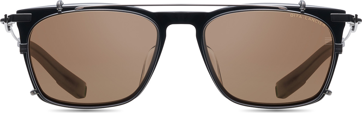 Color_DLS403-CLP-55-01 - Gun Metal - Land - Dita-land Lens - Brown Polarized - Solid